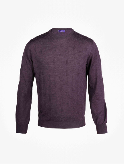 Patrick Hellmann CollectionPurple Pullover Round-Neckimage631